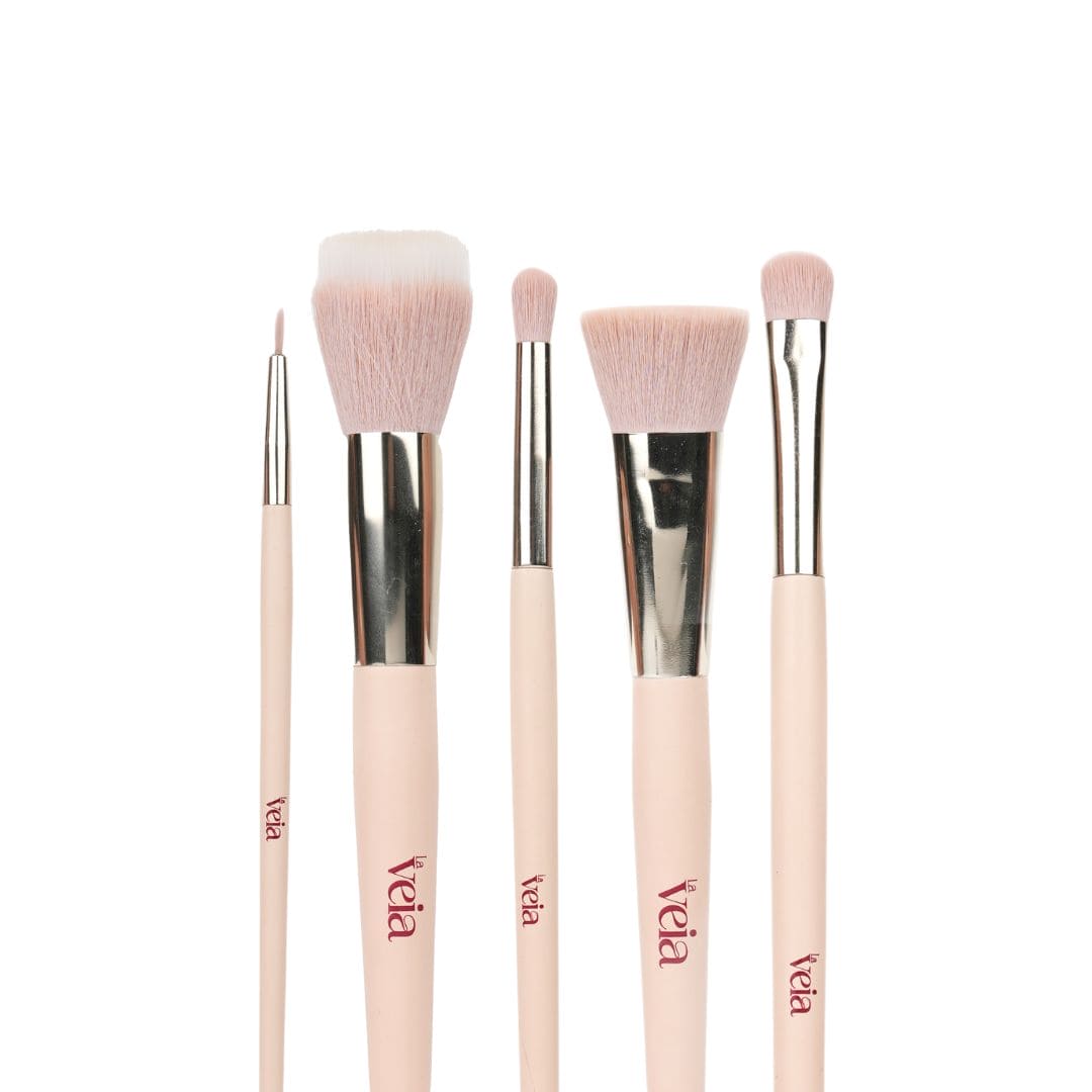 La Veia 5-Piece Brush Makeup Set